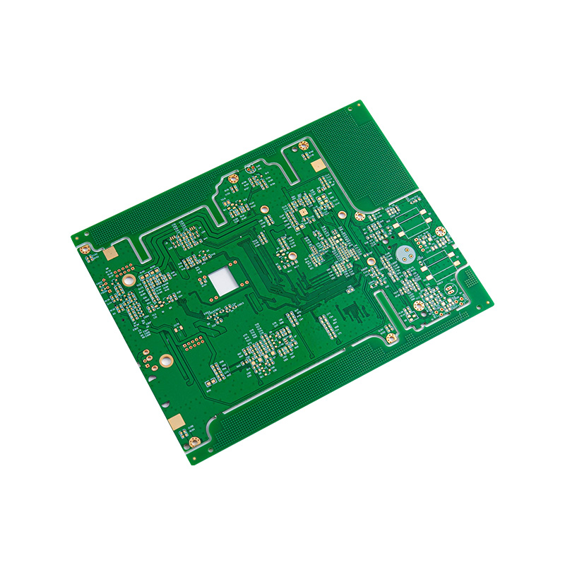 PCB Pelapisan Emas Multilapis OEM Fr-4 Hijau