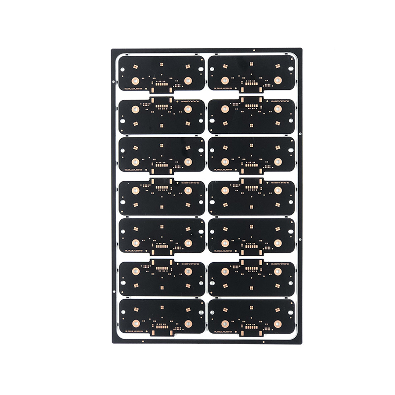 Papan PCB OSP Hitam Dua Sisi 0,3-6Mm
