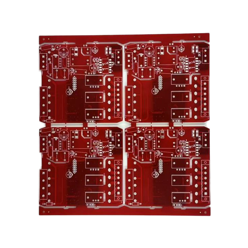 Papan Solder Bebas Timah Merah Dua Sisi