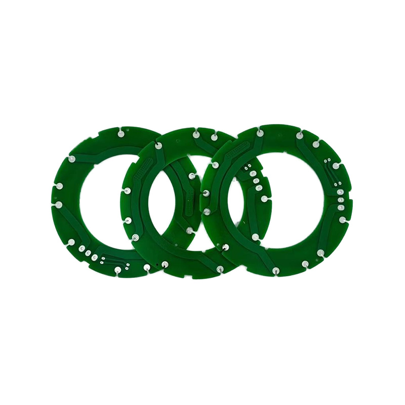 Papan Sirkuit Bebas Timah Hijau Lapisan Ganda